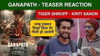 Ganapath Teaser Reaction, Ganapath Teaser Review, Talk, Tiger Shroff, Kriti Sanon, Amitabh #Ganapath