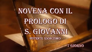 NOVENA CON IL PROLOGO DI S. GIOVANNI - 7 GIORNO