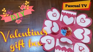 Valentine's gift box ideas explosion box surprise gift DIY gift for love one's family and friends