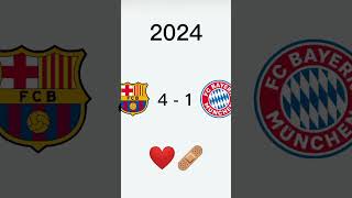 barcalona vs Bayern Münhen [2020&2024] #barcelona #futbol #edit