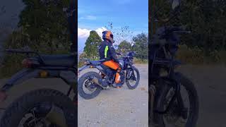 ride to sivapuri dhap dam. riding himalayan bike