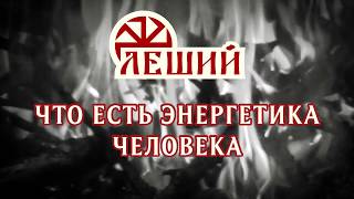 ЛЕШИЙ   Рекомендует = Что есть энергетика человека