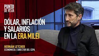 Hernán Letcher | Dólar, inflación y salarios en la era Milei