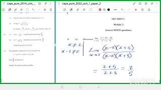 Pure Maths Unit 1 and Add Maths Revision May 14, 2024