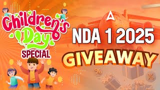 NDA 1 2025 | Children's Day Special | Special Giveaway By Adda247