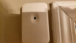 Vivint Alarm Entry Glass Break Sensor Battery Change Replacement  DIY