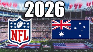 NFL Game Coming to Australia in 2026?