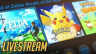 Pierwszy raz z NINTENDO SWITCH - LIVESTREAM