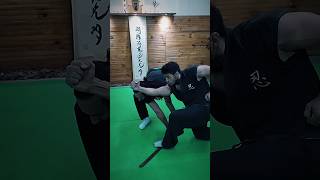 Combate desarmado contra Espada 🥷🔥 #escoladeninjas #ninjutsu #ninja #kotatsudojo #bujinkan