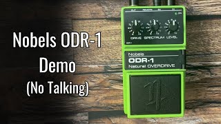 Nobels ODR-1 Natural Overdrive Demo (No Talking)