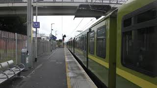 Irish Rail 29000 Class DMU 29028 and DART 8100 Class EMU 8140/8116/8301 - Kilbarrack (16/9/19)