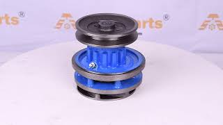 SoonParts-Water Pump BM76506 6685-61-1024 for Komatsu GD705R-1 GD705R-2 GD705A-3 Cummins NH-220 NTO6