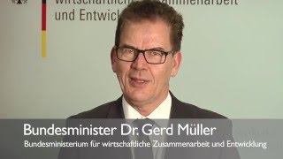 Entwicklungsminister grüßt Kommunalwirtschaft