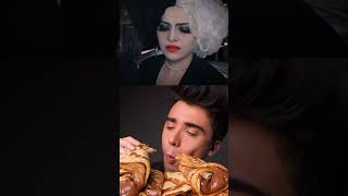 ASMR  Cruella Measures  Designs You An Outfit  x Nutella Crepe Rolls ASMR Mukbang