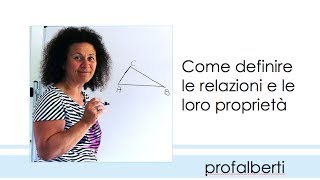 Relazioni: definizioni e proprietà