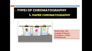 Paper Chromatography