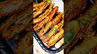 Bhindi ke Pakode #shortvideo #viralvideo #youtubeshorts #latakirasoi