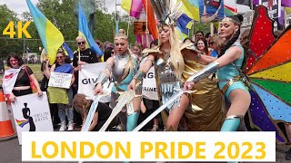 LONDON PRIDE 2023 - HYDE PARK - OVER 1 MILLION PEOPLE