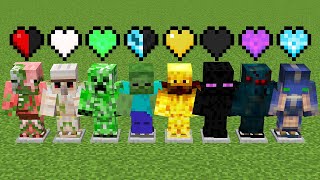 which mob armor is more immortal in Minecraft challenge?