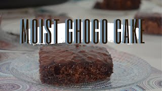 Simple Moist Chocolate Cake by Mrvice