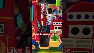 Hiyan 😃🚒 Pretend to Ride On Fire Truck #shorts #funnyvideo |Hiyan & Mommy @Cocomelon