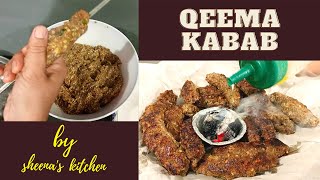 Qeema Kabab Recipe //  Qeema Kabab Banany Ka Tareeka // By Shhena's Kitchen