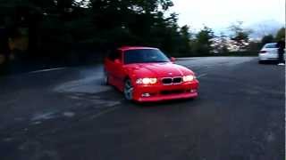 BMW M3 E36 burnout