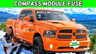 DODGE RAM 1500 2500 3500 COMPAS MODULE FUSE 2013 2014 2015 2016 2017 2018