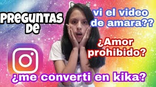 ¿El video x de Amara ? lo vi todo? //Preguntas de Instagram