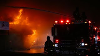 Firefighters Battle Arson Structure Fire in Carmichael CA