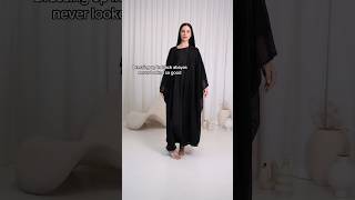 Black abayas are iconic #abaya #modestfashion #outfit #style #explore #fyp