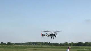 BE2 (royal aircraft factory) takeoff