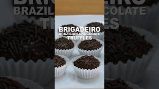 Brigadeiro Truffles #creative #cake #trending #chocolate #brigadeiro #truffle #shorts #brazilian