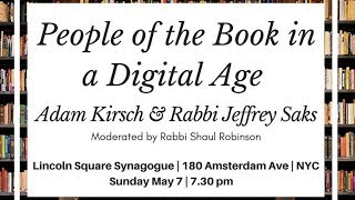 The People of the Book in a Digital Age