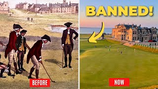 Golf's MYSTERIOUS History – Why was it BANNED? And Who REALLY invented it?