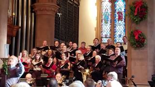 Hark! the herald angels sing, (excerpt) Rehearsal with John Rutter