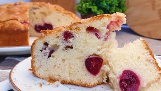 ТАКОЙ ВОЗДУШНЫЙ ПИРОГ с вишней/черешней! SUCH AIR PIE with cherries / cherries!