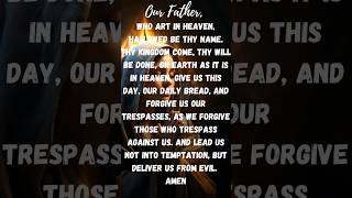 The Lord's Prayer #jesuschrist #god #jesuslovesyou