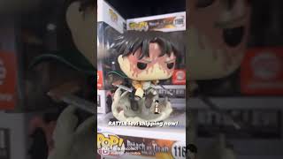 Battle Ready Levi Shipping Now! #attackontitan #anime #funko #funkopop #leviackerman