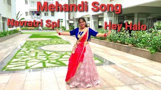 Mehandi - dance video | Navratri Spl 2022 | #mehndi #Garba #trending #dhvanibhanushali #mehandisong