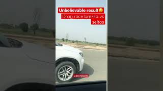 Drag race brezza vs seltos full video is on channel go and watch