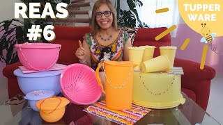 REAS TupperTips #6 2022 ||TUPPERWARE|| Regalos Especiales para Anfitrionas + Saluditos a mi subs :)