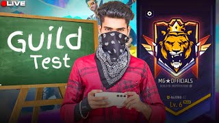 FREE FIRE LIVE GUILD TEST🔥 #livestream #guildtest #fflive