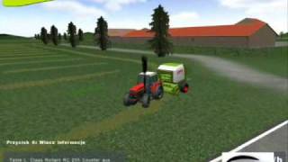 Landwirtschafts Simulator 2008 - building a haystack