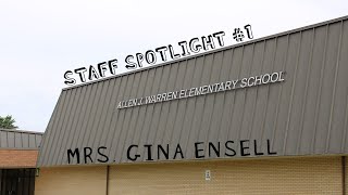 Staff Spotlight #1 - Mrs. Gina Ensell