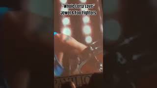 Whole Lotta Love(2) Foo Fighters ft. Jewel #jewelkilcher #foofighters