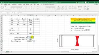 Pouch weight calculation 3 ply job   Flexible Packaging