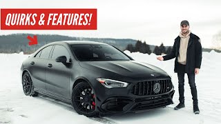 The Quirkiest Features Of The 2021 CLA 45 AMG!