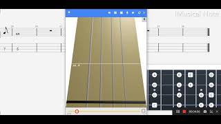 Violin TAB - NARUTO (Soundtrack) : Sasuke's Theme | Tutorial Sheet #imn