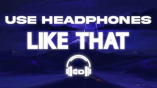 Future, Metro Boomin, Kendrick Lamar - Like That (8D Audio) | 8D Music